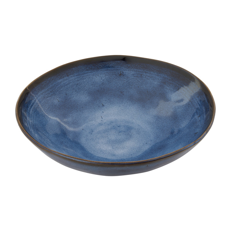 Schaal Toscane - donkerblauw - ø30 cm 