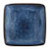 Vierkant bord Toscane - donkerblauw - 20 cm 
