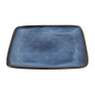 Vierkant bord Toscane - donkerblauw - 20x20 cm 