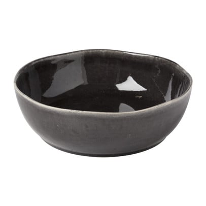 Schaal Toscane - zwart - ø22.8 cm 