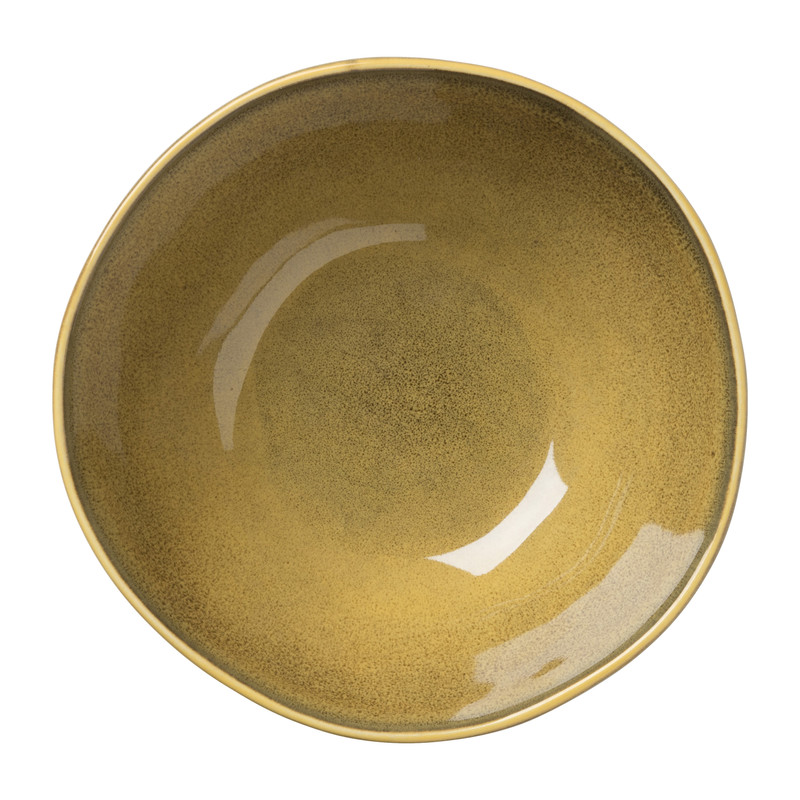 Schaal Toscane - geel - ø17 cm 