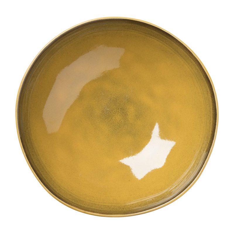 Schaal Toscane - geel - 24 cm 