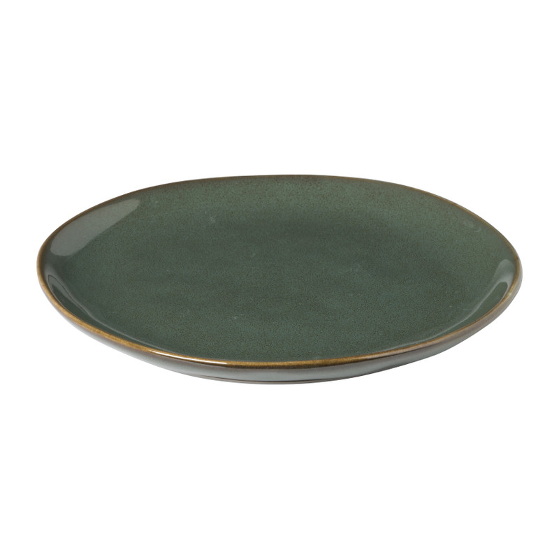 Ontbijtbord Toscane - donkergroen - ø20.5 cm 