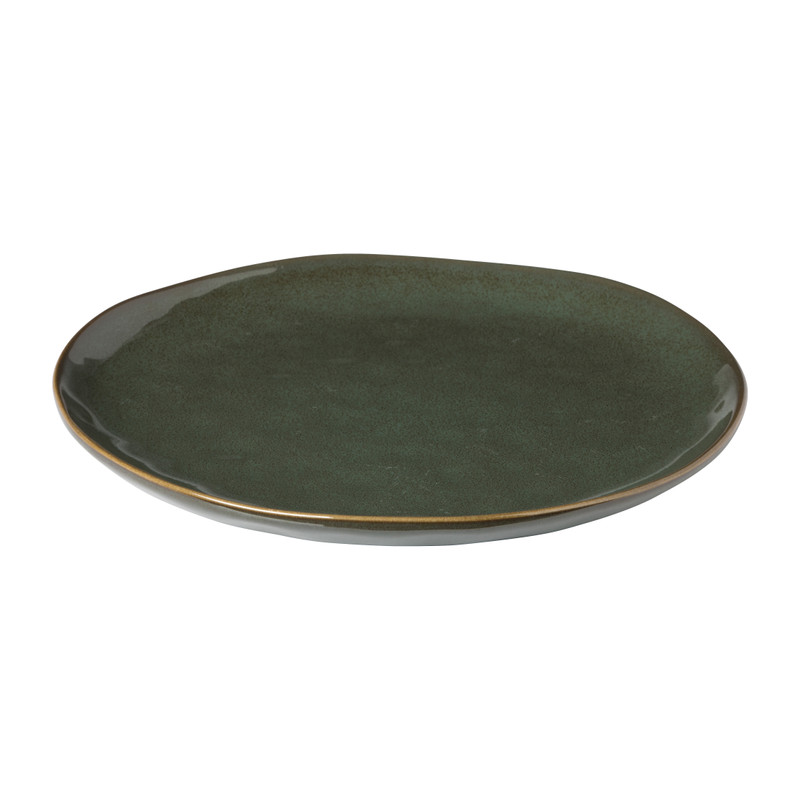 Dinerbord Toscane - donkergroen - ø28 cm
