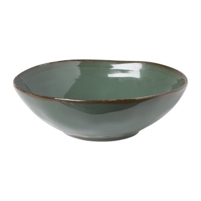 Diep bord Toscane - donkergroen - ø19 cm 