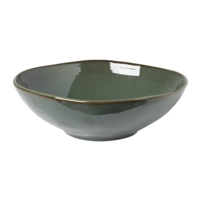 Schaal Toscane - donkergroen - ø24 cm 