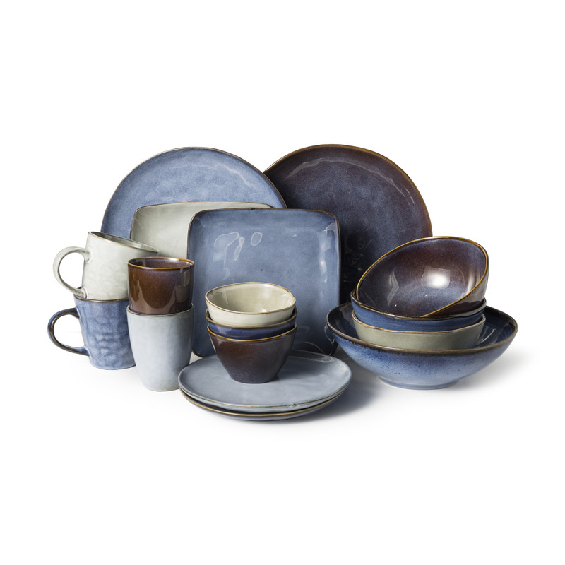 Schaal Toscane - paars - ø11 cm