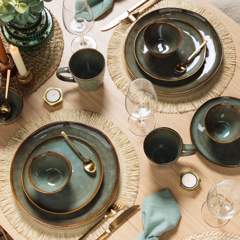 Beker Toscane - lichtgroen - 315 ml