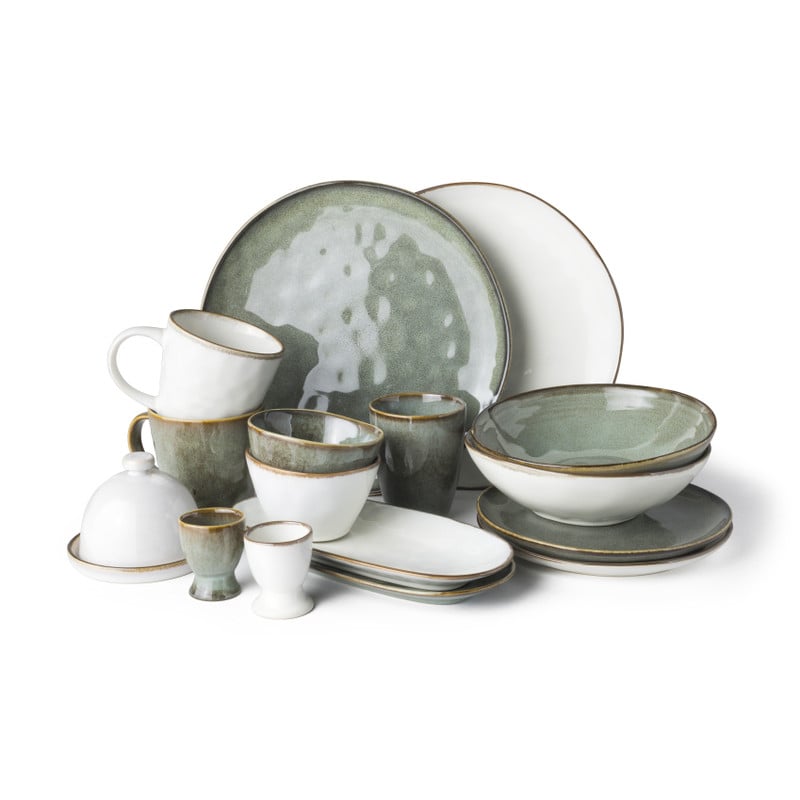 Dinerbord Toscane - lichtgroen - ø28 cm