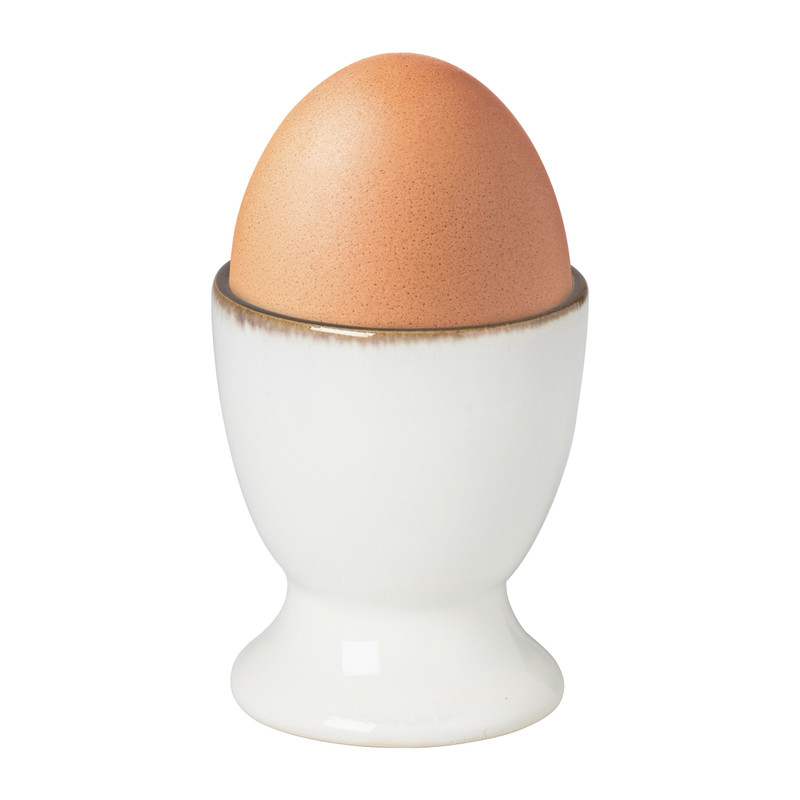 Eierdopje Toscane - wit - ø5x6 cm 