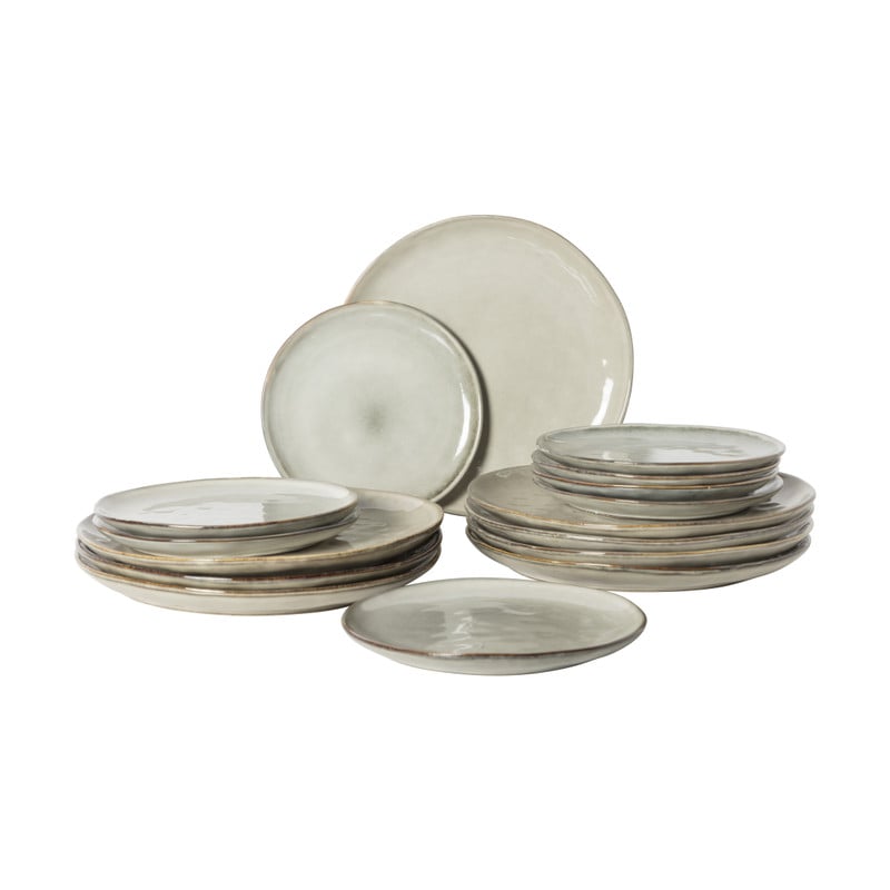 Serviesset Toscane - grijs - 32-delig - 8 persoons