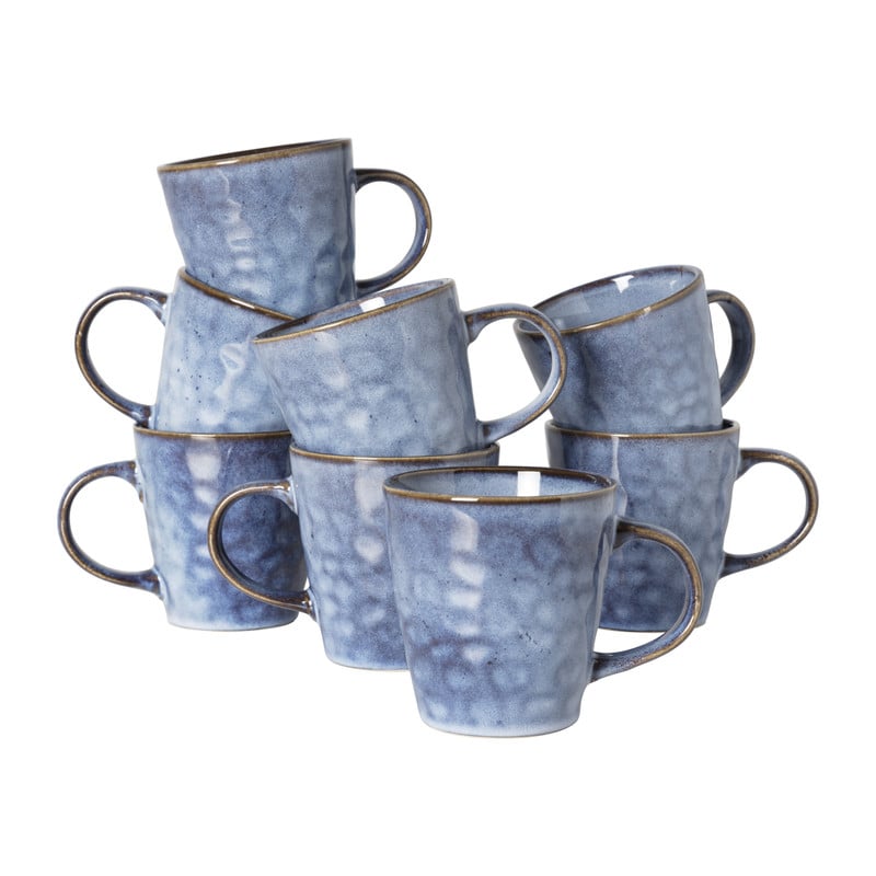 Serviesset Toscane - donkerblauw - 32-delig - 8 persoons