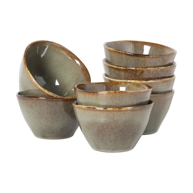 Serviesset Toscane - lichtgroen - 32-delig - 8 persoons