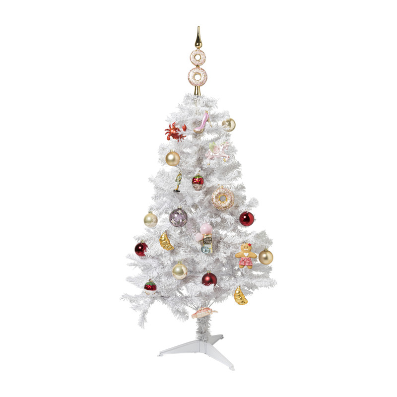 Kerstboom wit - kunststof - 150 cm
