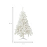 Kerstboom wit - kunststof - 150 cm