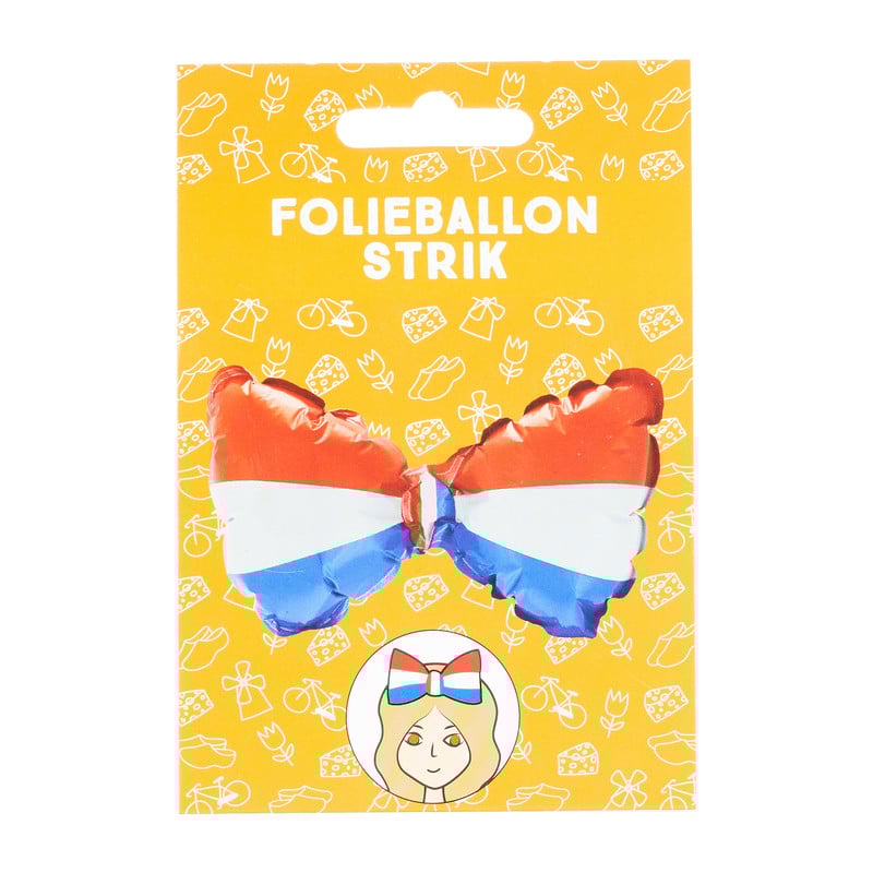 Folieballon strik - Holland