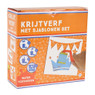 Krijtverf set - met sjablonen