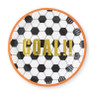 Bord Goal! - set van 12 - ø25 cm