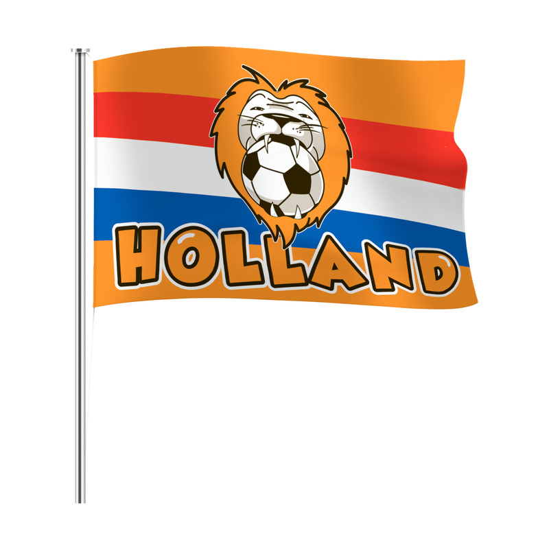 Gevelvlag leeuw Holland - 100x150 cm