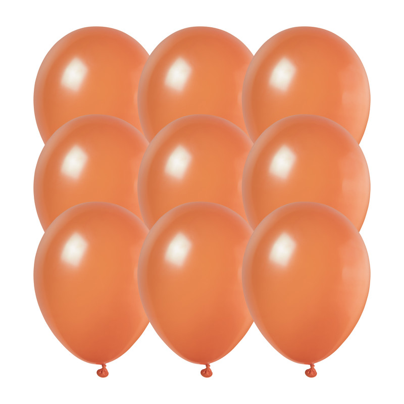 Ballonnen - oranje - 48 stuks