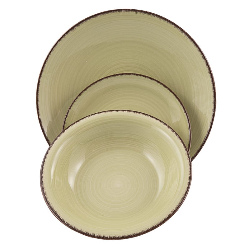 Serviesset nature - 18-delig - 6 persoons