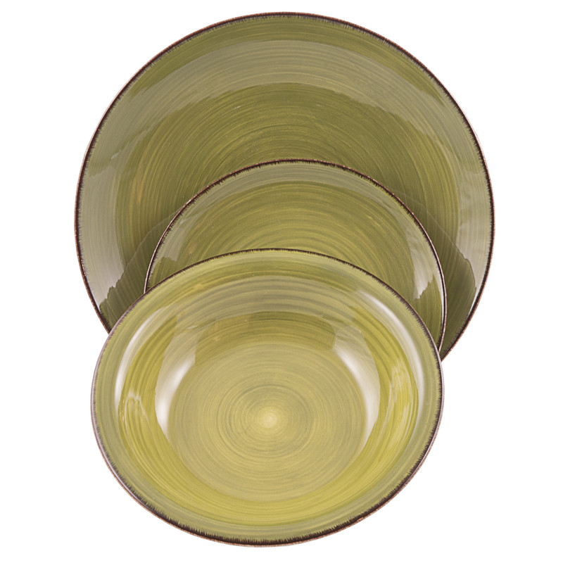 Serviesset nature - 18-delig - 6 persoons