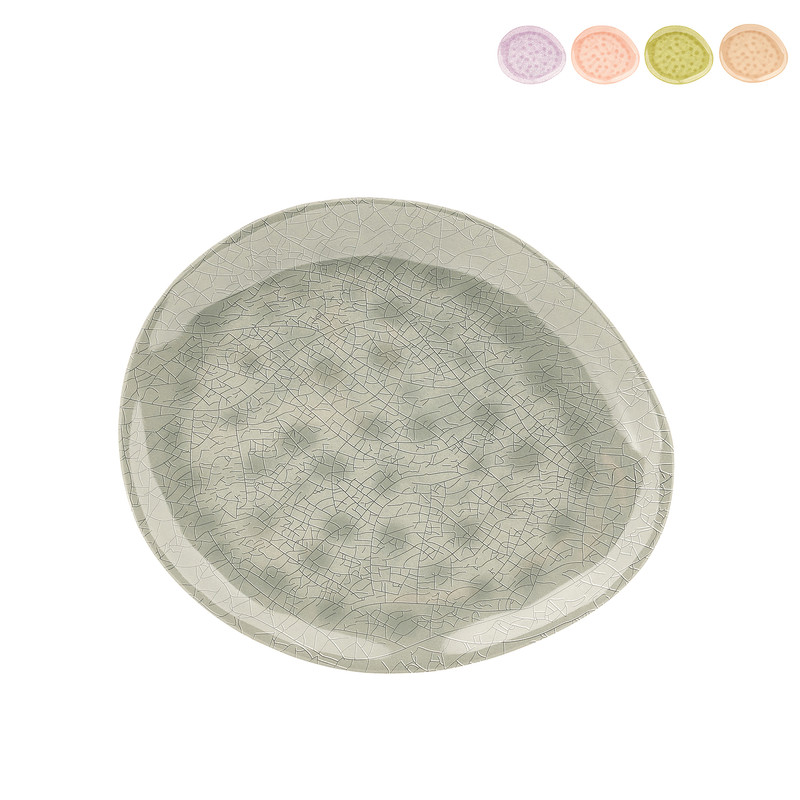 Bord streetfood - diverse kleuren - ⌀20 cm