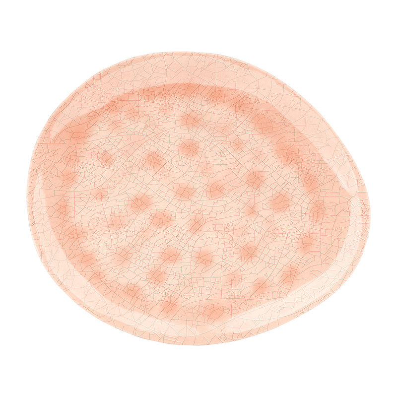 Bord streetfood - diverse kleuren - ⌀20 cm