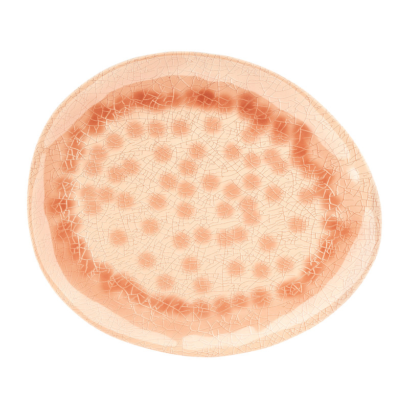 Bord streetfood - diverse kleuren - ⌀27.5 cm