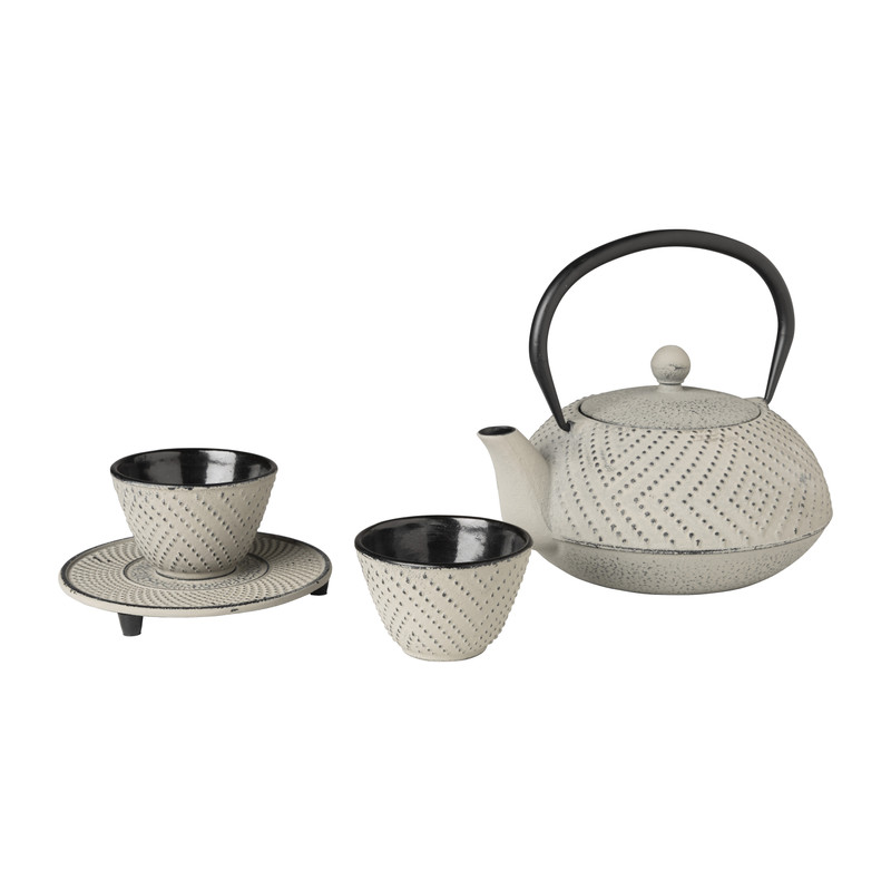 Theepot Yuka - grijs - 1.2 liter