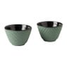 Theekopjes Yuka - set van 2 - groen