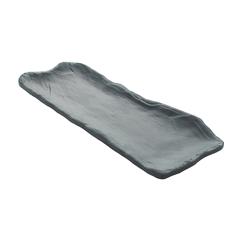 Schaal - grijs - 30x12,5 cm