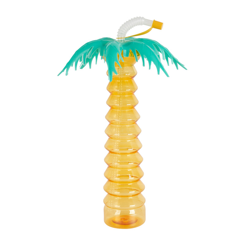 Drinkbeker palmboom - 500 ml - diverse varianten 