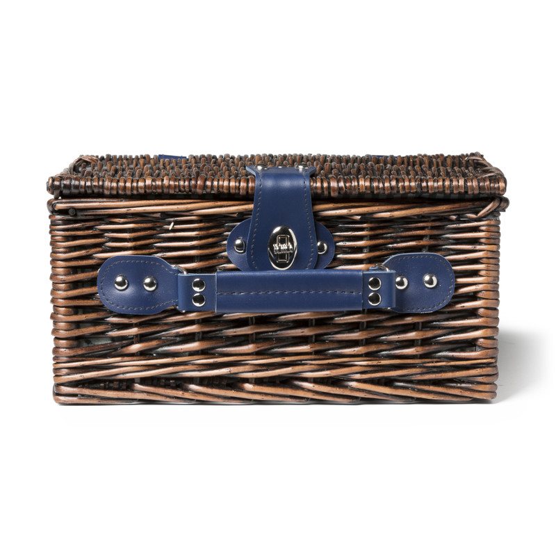 Picknickmand - blauw - 11-delig