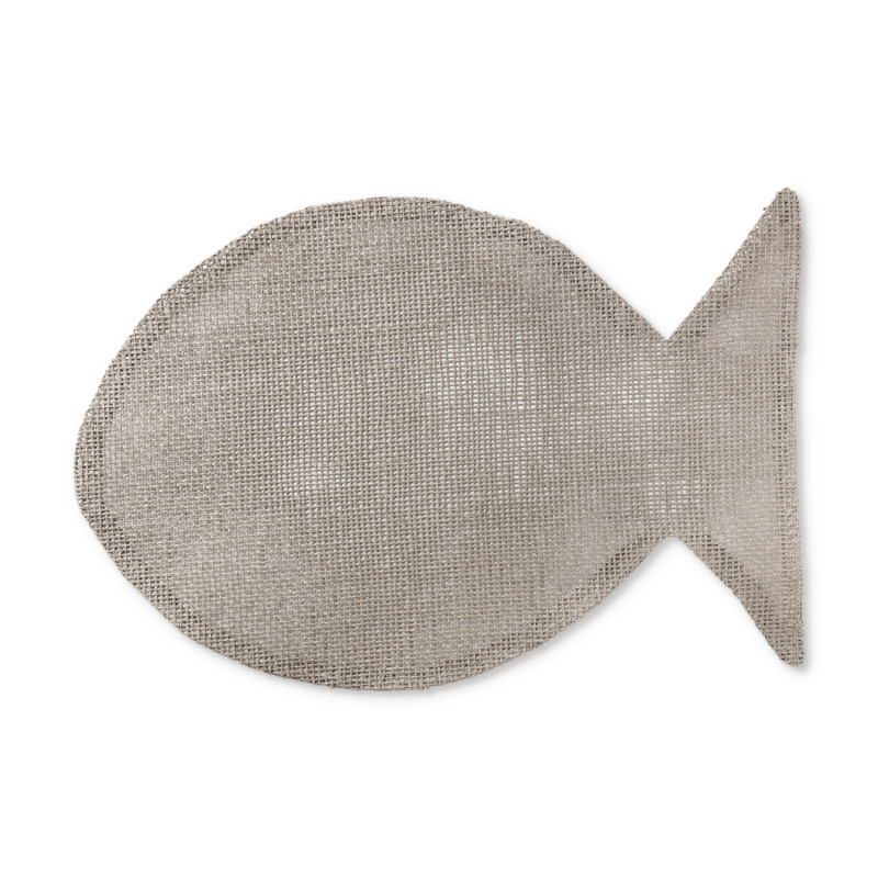 Placemat vis - diverse kleuren - 40x30 cm
