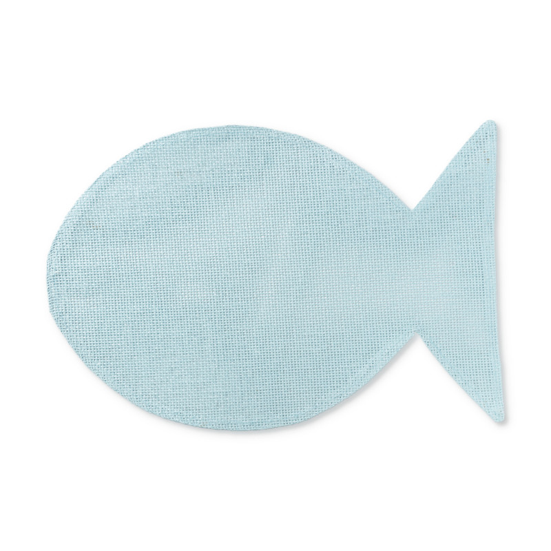Placemat vis - diverse kleuren - 40x30 cm