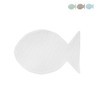 Placemat vis - diverse kleuren - 40x30 cm
