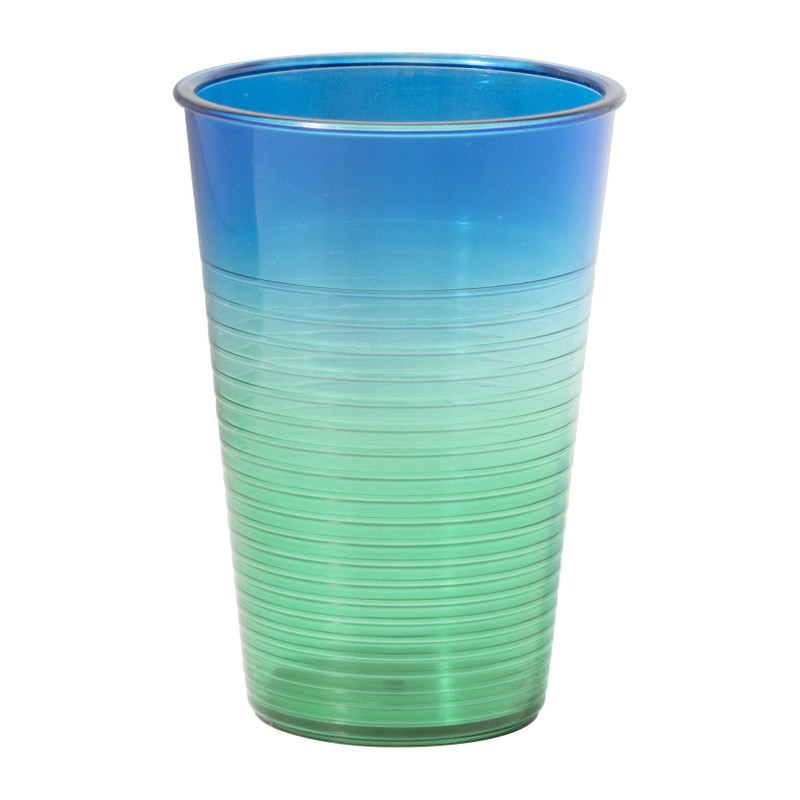 Drinkbeker regenboog - blauw/groen - 150 ml