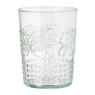Beker romantic kunststof - helder - 450 ml 