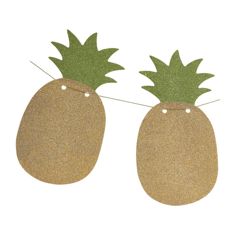 Vlaggenlijn ananas - 2,5 meter