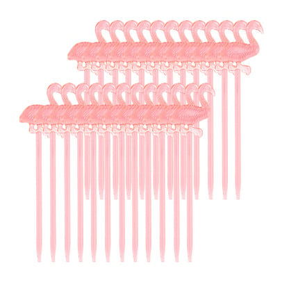 Cocktailprikkers flamingo - 24 stuks