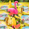 Papieren bekers tropical - set van 8