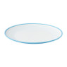 Dinerbord duotone - blauw - 28 cm
