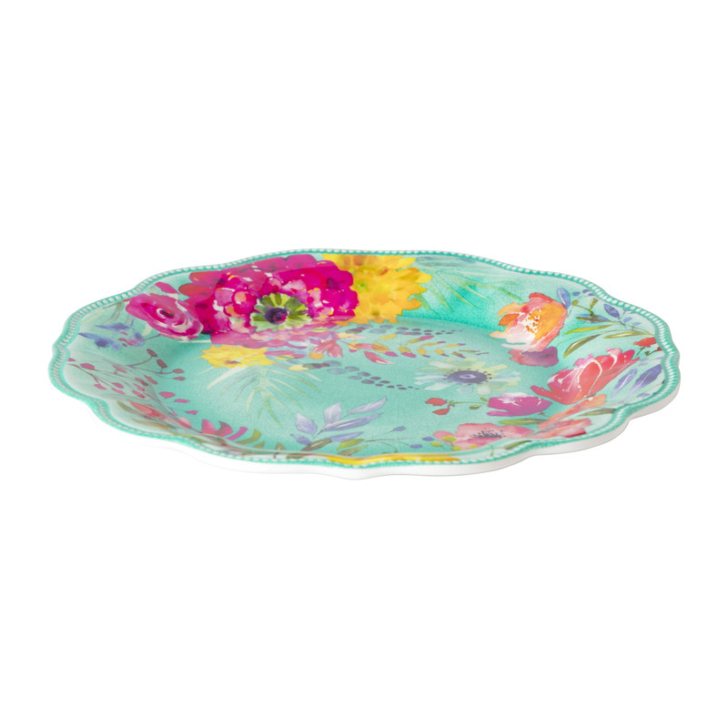 Ontbijtbord flowers - ⌀23 cm 