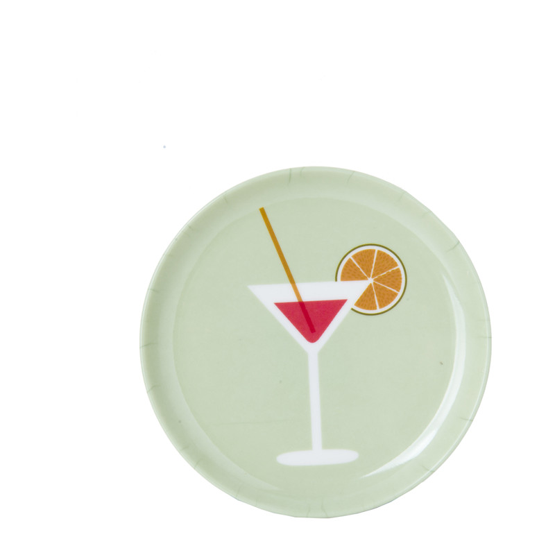 Bord klein cocktail - 13 cm