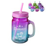 Mason jar summer 2-tone - diverse varianten - 40 cl