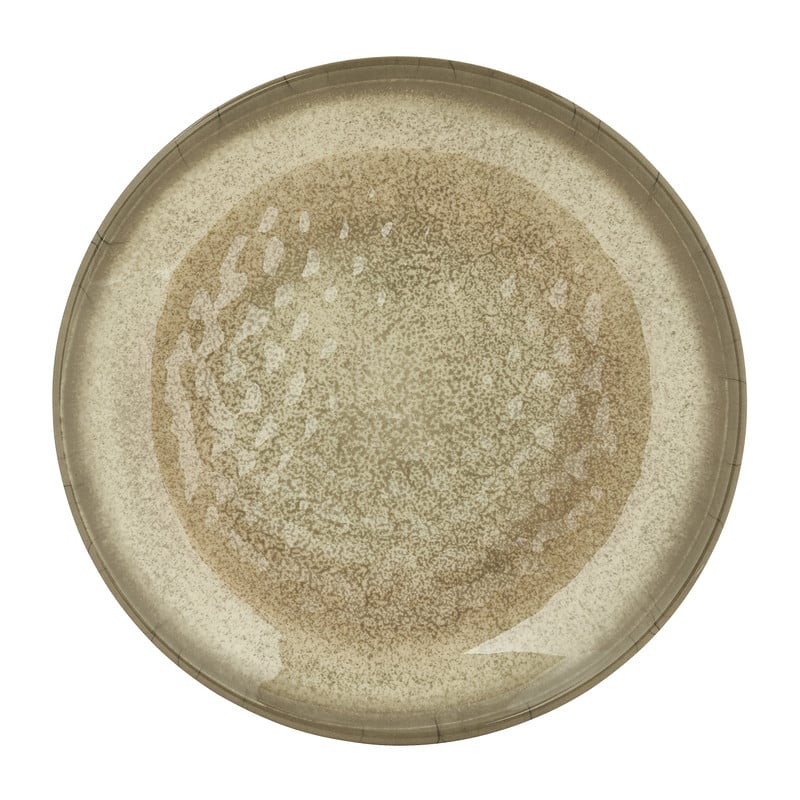 Ontbijtbord Saar - bruin - ø23 cm