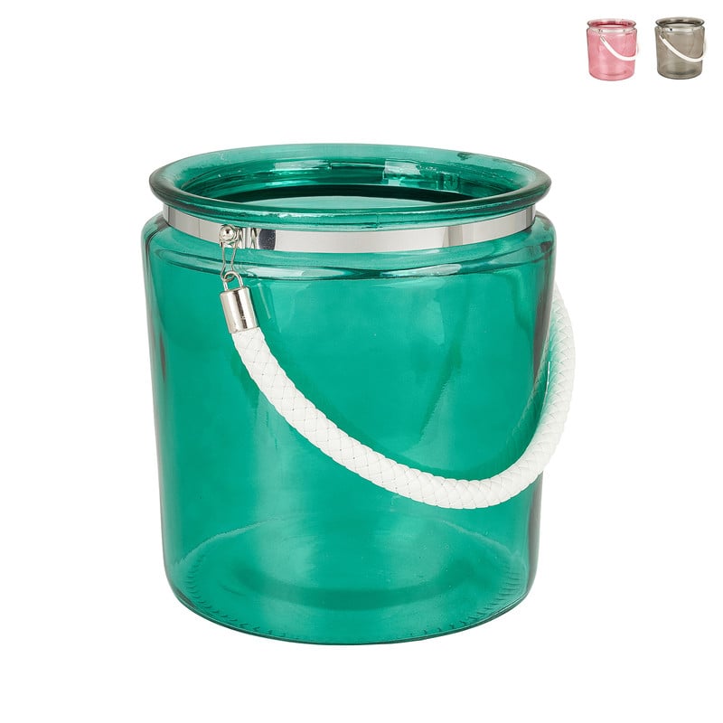 Lantaarn - gekleurd glas - diverse varianten