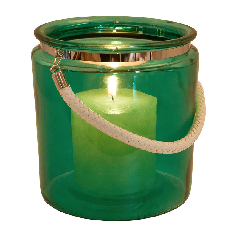 Lantaarn - gekleurd glas - diverse varianten