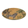 Bord bamboe - zebra - ⌀20 cm